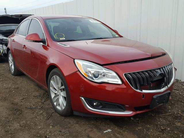 2G4GK5EX4E9188400 - 2014 BUICK REGAL RED photo 1