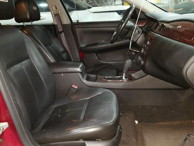 2G1WD58C079165937 - 2007 CHEVROLET IMPALA SUP წითელი ფოტო 5