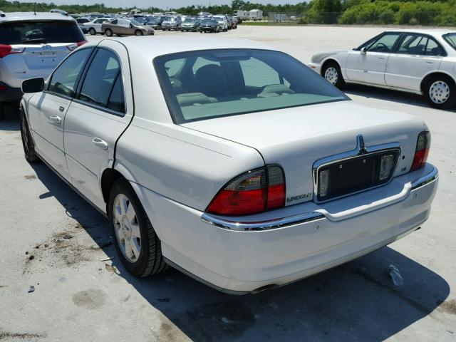 1LNHM86S44Y665405 - 2004 LINCOLN LS 白色 照片 3