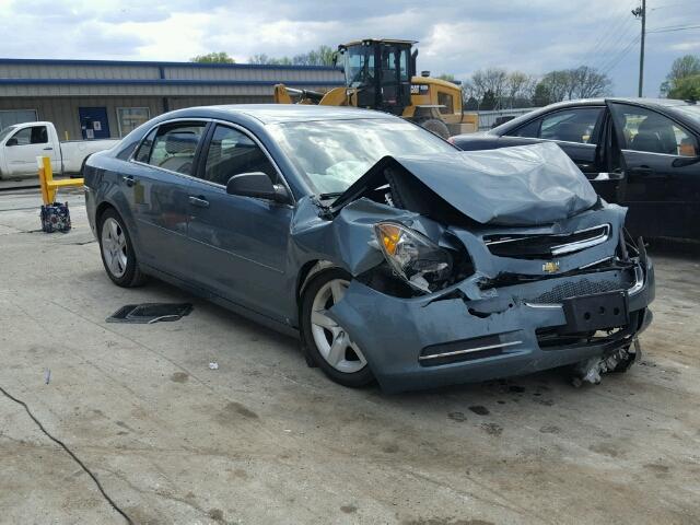 1G1ZG57B69F107936 - 2009 CHEVROLET MALIBU LS GREEN photo 1