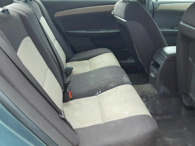 1G1ZG57B69F107936 - 2009 CHEVROLET MALIBU LS GREEN photo 6