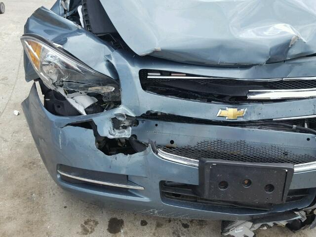 1G1ZG57B69F107936 - 2009 CHEVROLET MALIBU LS GREEN photo 9