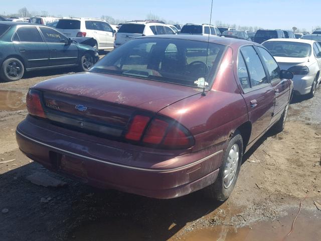 2G1WL52M6V9342038 - 1997 CHEVROLET LUMINA BAS MAROON photo 4