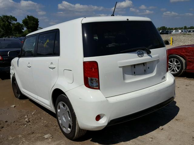 JTLZE4FE7DJ037487 - 2013 TOYOTA SCION XB WHITE photo 3