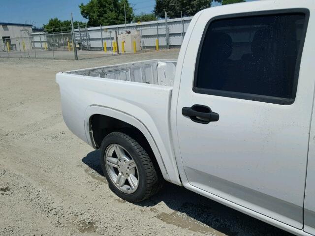 1GCCS136558118454 - 2005 CHEVROLET COLORADO WHITE photo 9