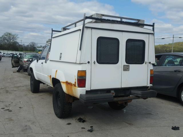 JT4RN66P8F5093362 - 1985 TOYOTA PICKUP XTR WHITE photo 3