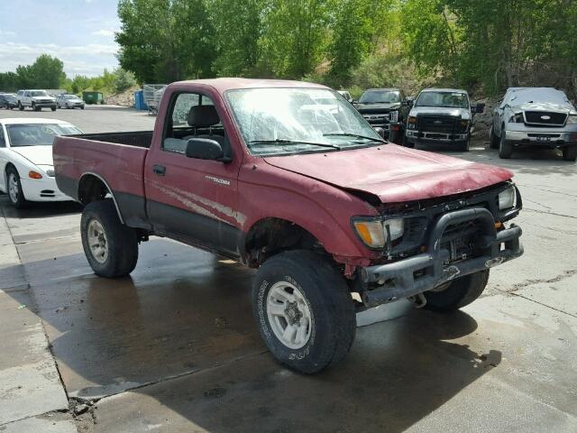 4TAPM62N2TZ106573 - 1996 TOYOTA TACOMA RED photo 1