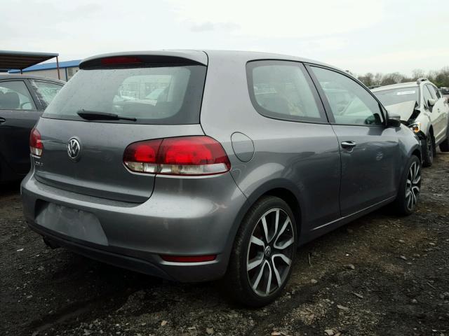 WVWAB7AJ6AW291732 - 2010 VOLKSWAGEN GOLF 灰色 照片 4