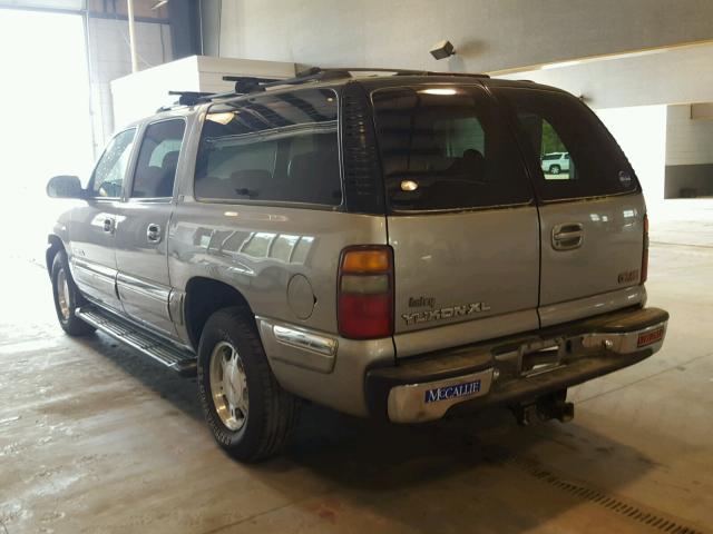 3GKFK16TX1G185428 - 2001 GMC YUKON XL K GRAY photo 3