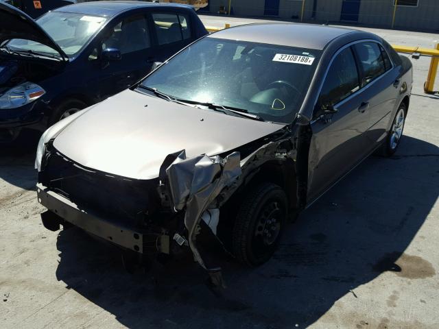 1G1ZC5EB1AF161261 - 2010 CHEVROLET MALIBU 1LT 棕色 照片 2