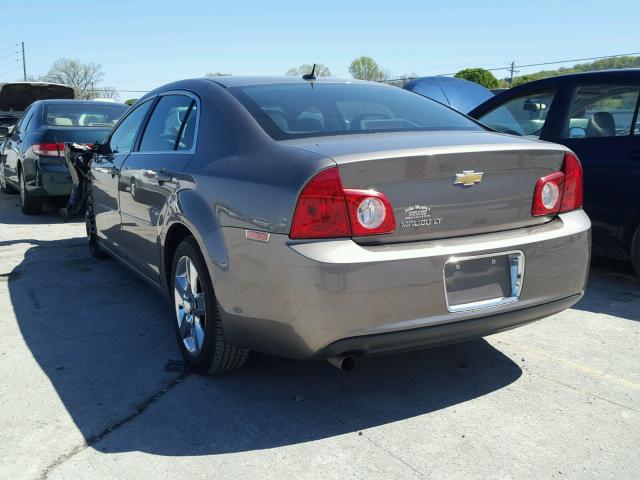 1G1ZC5EB1AF161261 - 2010 CHEVROLET MALIBU 1LT 棕色 照片 3