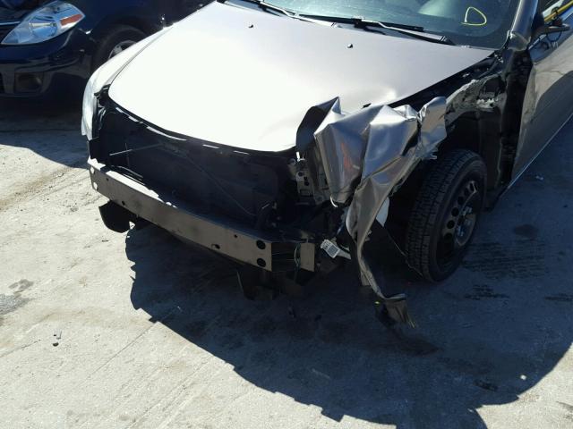 1G1ZC5EB1AF161261 - 2010 CHEVROLET MALIBU 1LT 棕色 照片 9