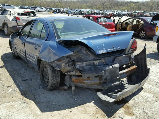 1G2NE52T3XM842947 - 1999 PONTIAC GRAND AM S Mavi foto 3