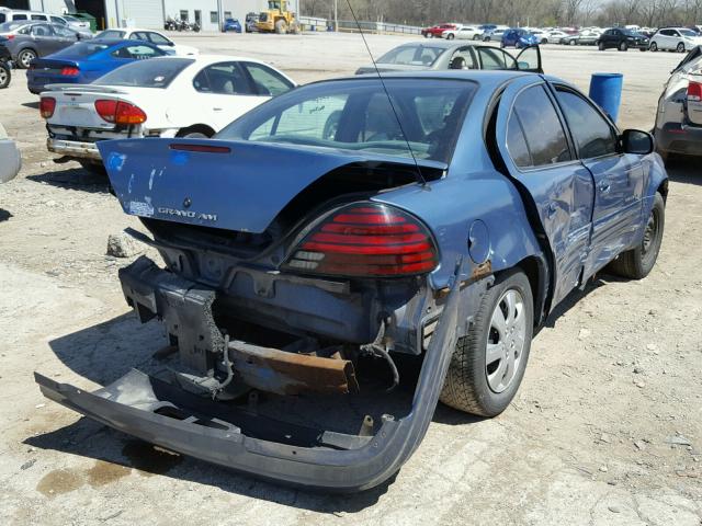 1G2NE52T3XM842947 - 1999 PONTIAC GRAND AM S BLUE photo 4