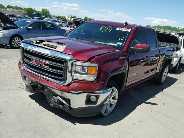 1GTV2UEC6FZ347556 - 2015 GMC SIERRA K15 RED photo 2