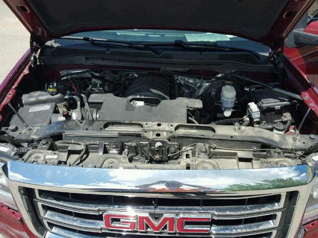 1GTV2UEC6FZ347556 - 2015 GMC SIERRA K15 RED photo 7