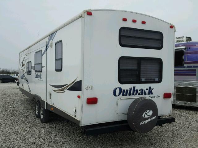 4YDT32024DB452252 - 2013 KEYSTONE OUTBACK WHITE photo 4