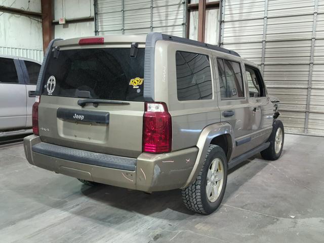 1J8HG48K06C173450 - 2006 JEEP COMMANDER GRAY photo 4