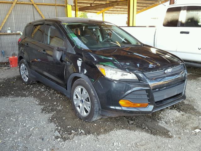 1FMCU0F7XDUC67761 - 2013 FORD ESCAPE S BLACK photo 1