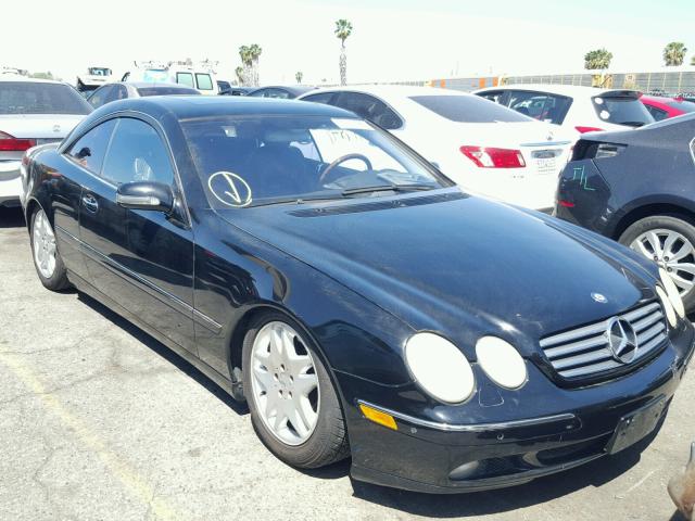 WDBPJ75J22A028092 - 2002 MERCEDES-BENZ CL 500 BLACK photo 1