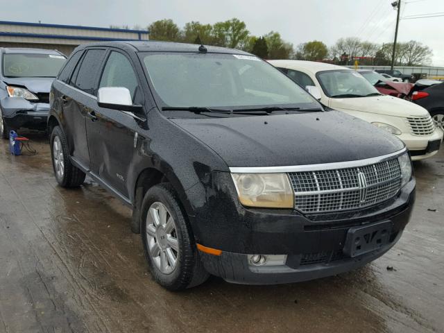 2LMDU88C48BJ24334 - 2008 LINCOLN MKX BLACK photo 1