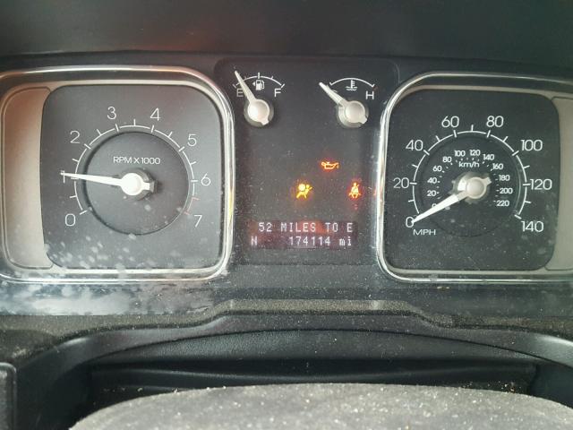 2LMDU88C48BJ24334 - 2008 LINCOLN MKX BLACK photo 8