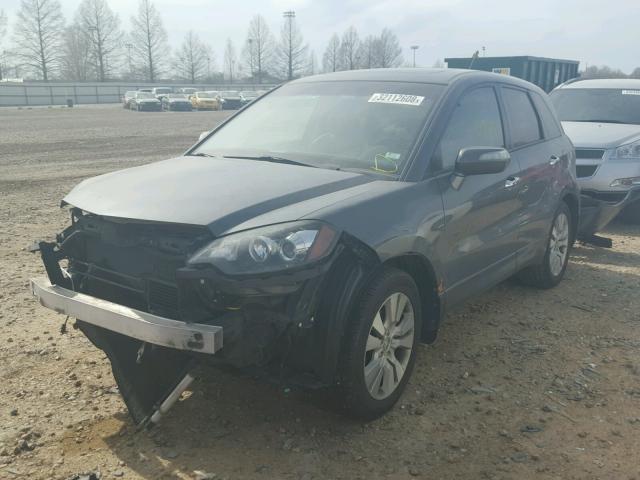 5J8TB1H29CA003577 - 2012 ACURA RDX SILVER photo 2