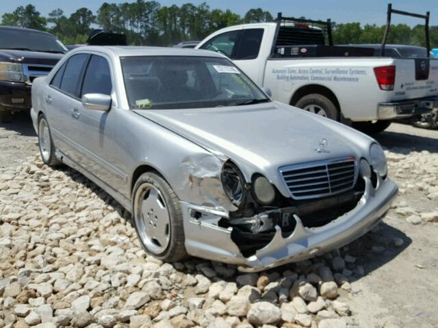 WDBJF70J71B210376 - 2001 MERCEDES-BENZ E 430 SILVER photo 1