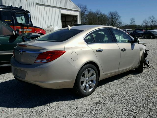 2G4GS5EK7C9148362 - 2012 BUICK REGAL PREM GOLD photo 4