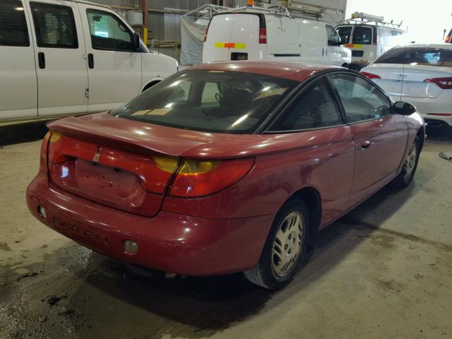 1G8ZR12781Z249912 - 2001 SATURN SC2 RED photo 4
