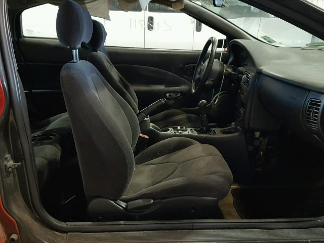 1G8ZR12781Z249912 - 2001 SATURN SC2 RED photo 5