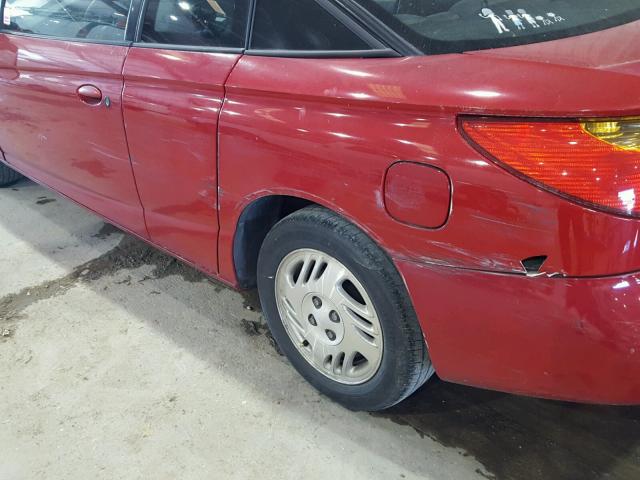 1G8ZR12781Z249912 - 2001 SATURN SC2 RED photo 9