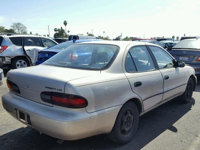 1Y1SK5367RZ094513 - 1994 GEO GEO PRIZM TAN photo 4