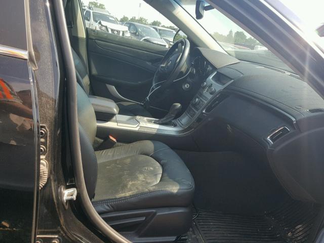 1G6DC5E56C0143486 - 2012 CADILLAC CTS BLACK photo 5