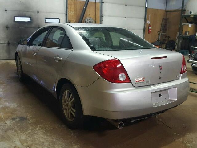 1G2ZG528854163065 - 2005 PONTIAC G6 SILVER photo 3