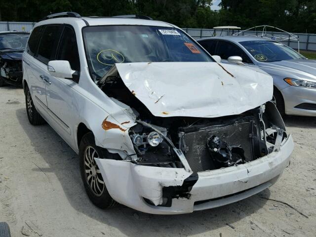 KNDMH4C74C6416676 - 2012 KIA SEDONA EX WHITE photo 1