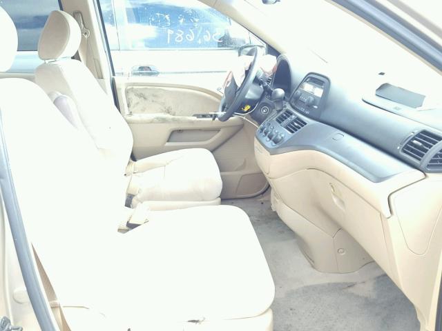 5FNRL38226B126022 - 2006 HONDA ODYSSEY LX BEIGE photo 5