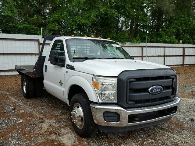 1FDRF3GT3CEB25519 - 2012 FORD F350 SUPER WHITE photo 1