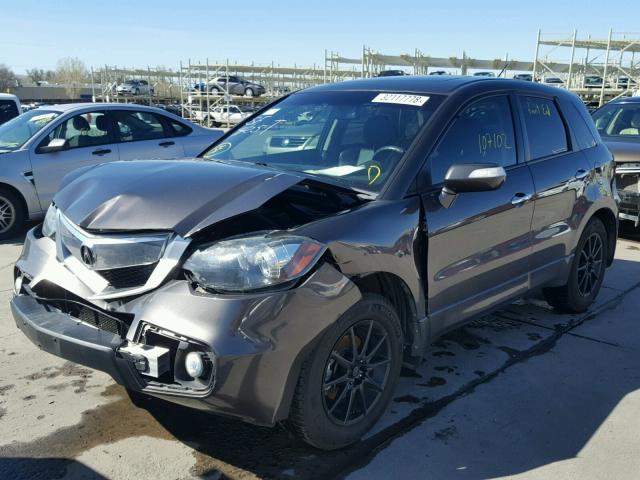 5J8TB1H28AA002739 - 2010 ACURA RDX BROWN photo 2