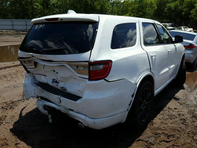 1C4RDHAG5JC197978 - 2018 DODGE DURANGO SX WHITE photo 4