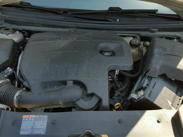 1G1ZC5E01CF322029 - 2012 CHEVROLET MALIBU 1LT 金色 照片 7