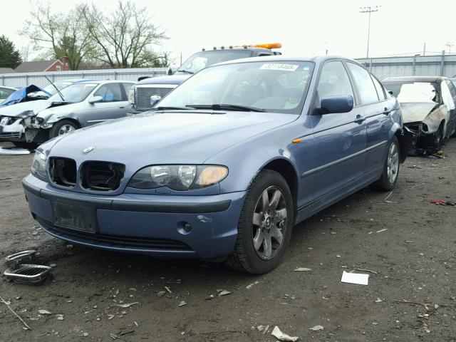 WBAEU33414PF61184 - 2004 BMW 325 XI BLUE photo 2