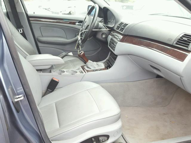 WBAEU33414PF61184 - 2004 BMW 325 XI BLUE photo 5
