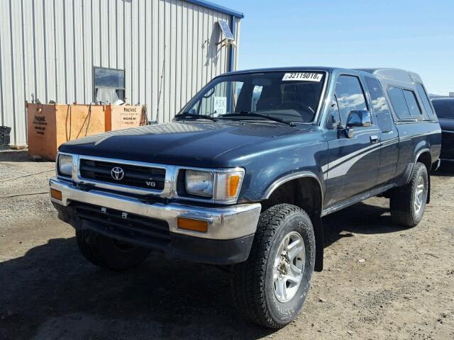 JT4VN13G6S5149301 - 1995 TOYOTA PICKUP 1/2 GREEN photo 2