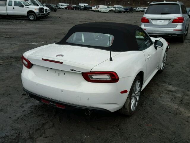 JC1NFAEK4H0107615 - 2017 FIAT 124 SPIDER WHITE photo 4