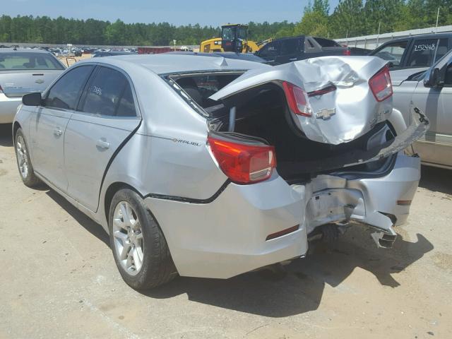 1G11D5SR1DF140782 - 2013 CHEVROLET MALIBU 1LT 银色 照片 3