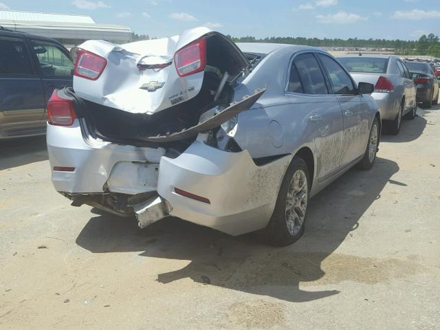 1G11D5SR1DF140782 - 2013 CHEVROLET MALIBU 1LT 银色 照片 4