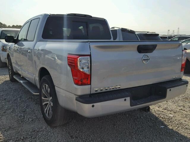 1N6AA1E66HN537360 - 2017 NISSAN TITAN SV SILVER photo 3