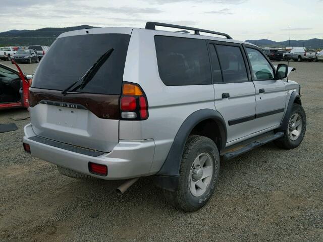 JA4LS21HX2P002088 - 2002 MITSUBISHI MONTERO SILVER photo 4