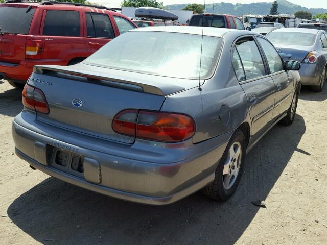 1G1NE52J53M676671 - 2003 CHEVROLET MALIBU LS ნაცრისფერი ფოტო 4